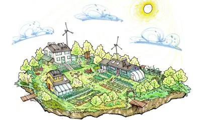 Natural екосистема и agroecosystem