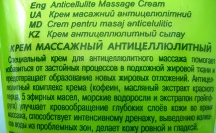 Антицелулитен масаж крем мнения Vitex