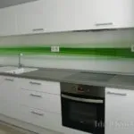 Директен кухня в един ред