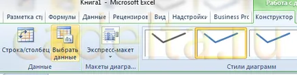 Работа с диаграми в MS Office Excel 2007