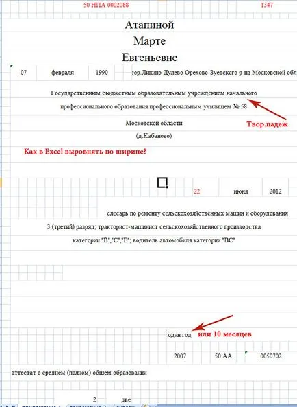 Пу-58 - дипломи НПО