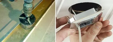 Зъбни рейки таван в банята с ръцете си