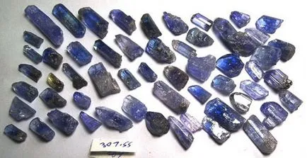 рядък танзанита камък, нейната история и свойства - 30 снимки