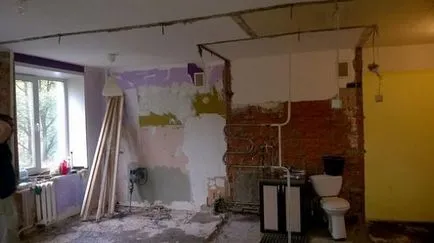 Ремонт в малък апартамент
