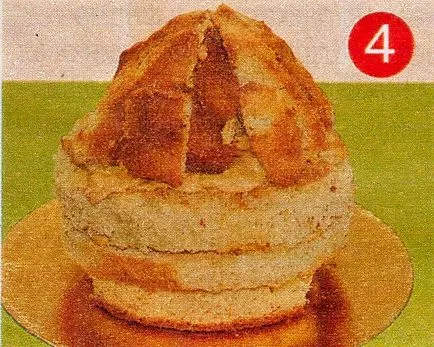 Рецепта за вкусна торта се радвам и да се срещнат с козунак - Пиле