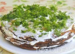 Rulyada пиле - рецепта със снимки