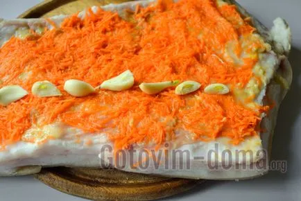 Roll на бекон печени (ролка) Рулада на бекон печени на фурна