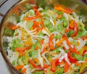 Салата от зелени домати за зимата рецепти за вкусни препарати