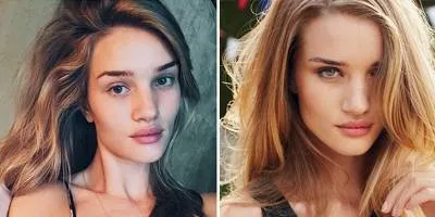 Най-красивите модел без грим на света - погледнете