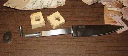 Домашна дръжка за нож с ръцете си (ножа) Домашна дръжка за нож с ръцете си