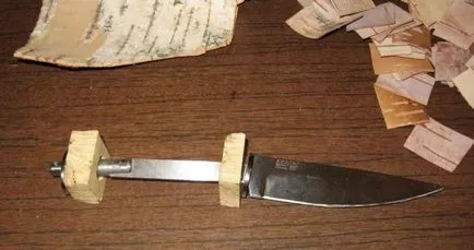 Домашна дръжка за нож с ръцете си (ножа) Домашна дръжка за нож с ръцете си