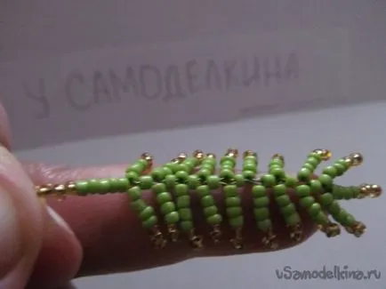 Домашна дланта на мъниста