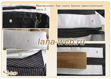 Зашийте панталони сами по себе си - майсторски клас със снимки