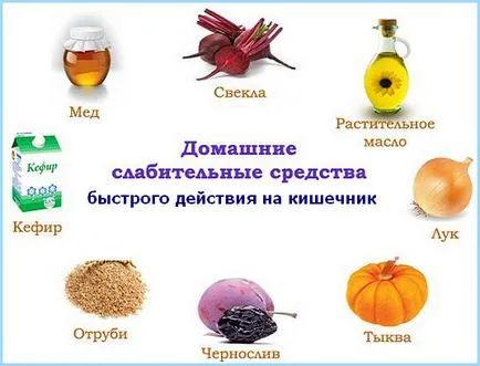 Слабително у дома 1 бързи действия
