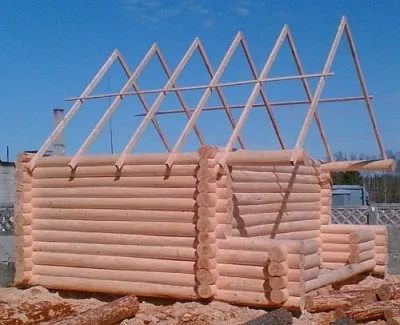 Rafters за вана с ръцете си, как да се направи и инсталирате гредите (им) Rafters за вана с ръцете си, как да се направи и инсталирате ребрата