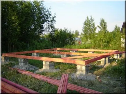 Pier основа със собствените си ръце, сграда портал
