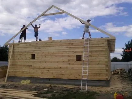 Rafters в банята