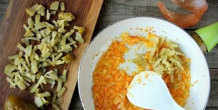 Супа с кисели краставички (ечемик, гъби) рецепти със снимки