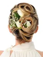 Сватбени прически коса