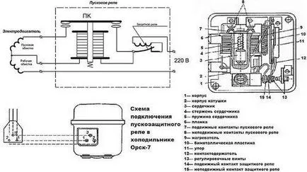 хладилник компресор без схема кондензатор връзка със собствените си ръце