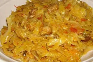 Запържете кисело зеле с картофи, рецепти от луд povar