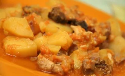 Печени картофи с месо във фурната за най-добрите рецепти и процеса на готвене