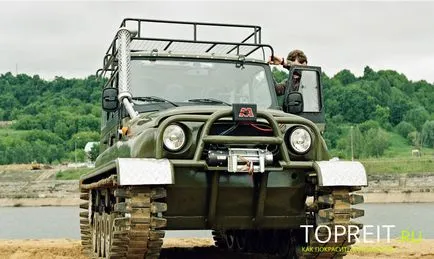 Tuning УАЗ-469 с ръцете си, видео