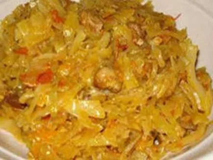 Запържете зеле с картофи 1