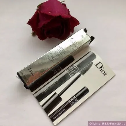Mascara Диор diorshow (тон номер 090 черен) - ревюта, снимки и цена (Dior) Mascara Диор diorshow (тон номер 090 черен) - ревюта, снимки и цена