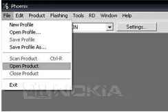 С USB фърмуер - мъртви - Nokia телефони чрез програмата феникс