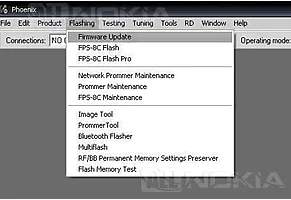 С USB фърмуер - мъртви - Nokia телефони чрез програмата феникс