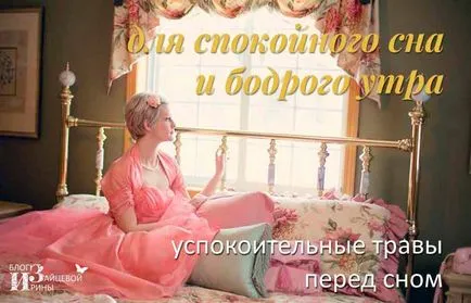 Успокояващи билки и инструменти, блог Iriny Zaytsevoy (трева) Успокояващи билки и инструменти, блог Iriny Zaytsevoy