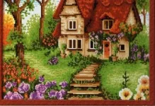 Cross Stitch как да видеоклипове и снимки, дали е възможно да се научат стойността на чай, и които Osinka