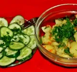 Вкусни картофи яхния без месо
