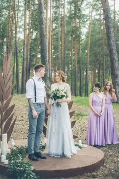 В сватбата май на Руслан гори и Елин - булката