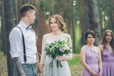 В сватбата май на Руслан гори и Елин - булката