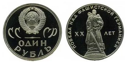 цени възпоменателни монети на стойност директорията на СССР