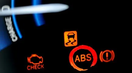 Се запали ABS спирачна система диагностика на дефектите