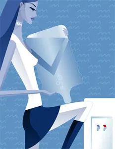 Водолей жена в любовта