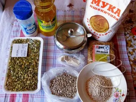 Зърно хляб - рецепта със снимки