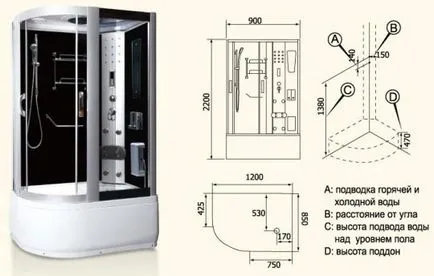 Как да инсталирате душ самата кабина