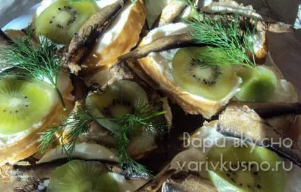 Сандвичи с цаца студени