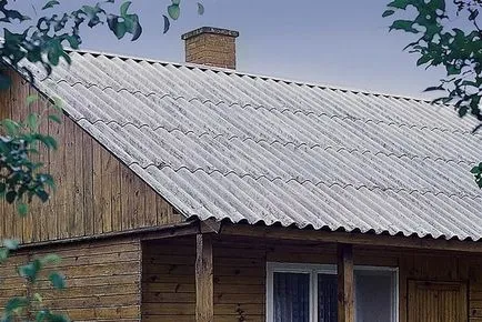 Than покриване на покрива на къщата