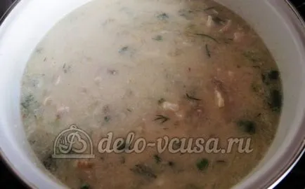 Chikhirtma стъпка по стъпка рецепта (14 снимки)