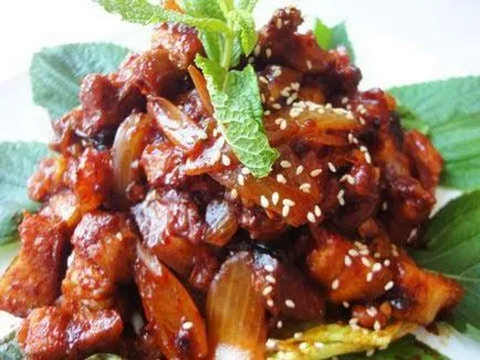 Какво да готвя от месестата част на свинско бързо и вкусно