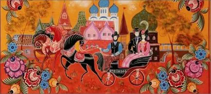 Каква е картината Городец и се оказа,