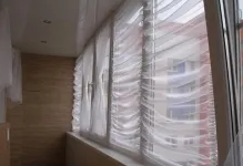 Щори за тераси с ръцете си