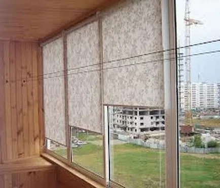 Щори за тераси с ръцете си