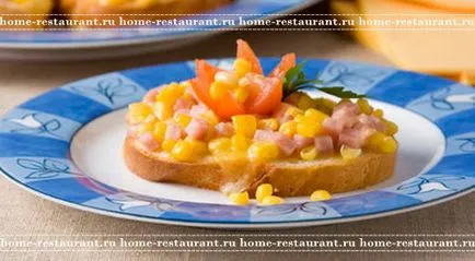 Горещи сандвичи рецепти със снимки - вкъщи ресторант