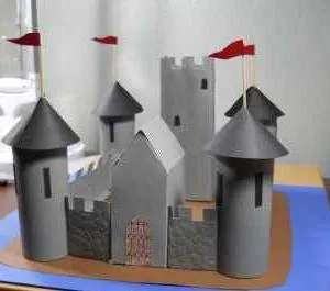 Как се прави хартия от замъка, който ще се хареса на всички